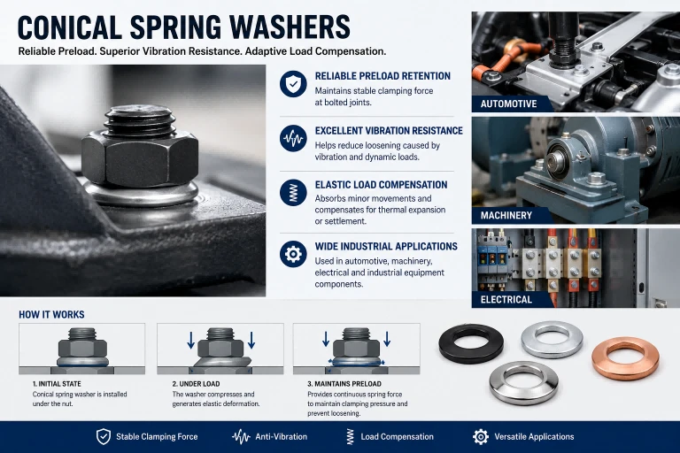 Conical Washers APPLICATION INDUSTRIES Conical Washers APPLICATION INDUSTRIES