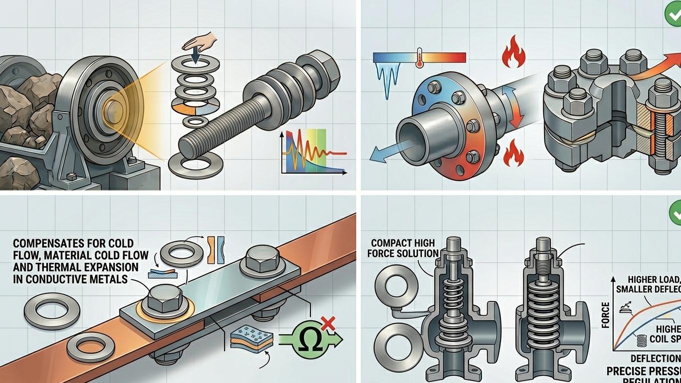 Conical Lock Washer manufacturer Conical Lock Washer manufacturer